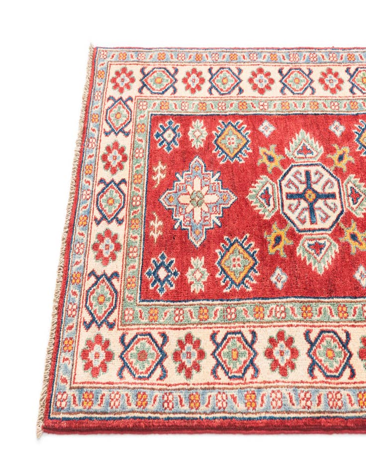 Detail image of 2' 7 x 4' 2  Hand Knotted Kazak Rug