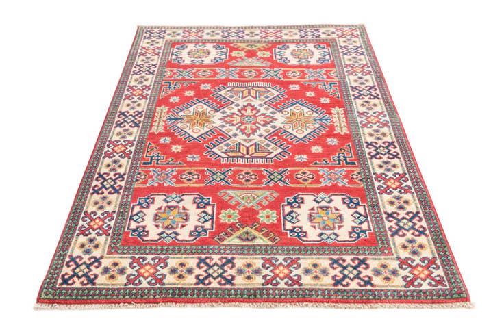 Detail image of 3' 3 x 5' Hand Knotted Kazak Rug