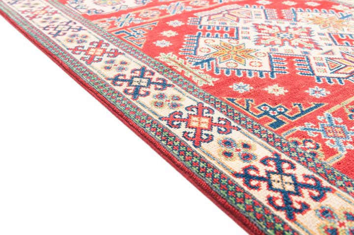3' 3 x 5' Hand Knotted Kazak Rug