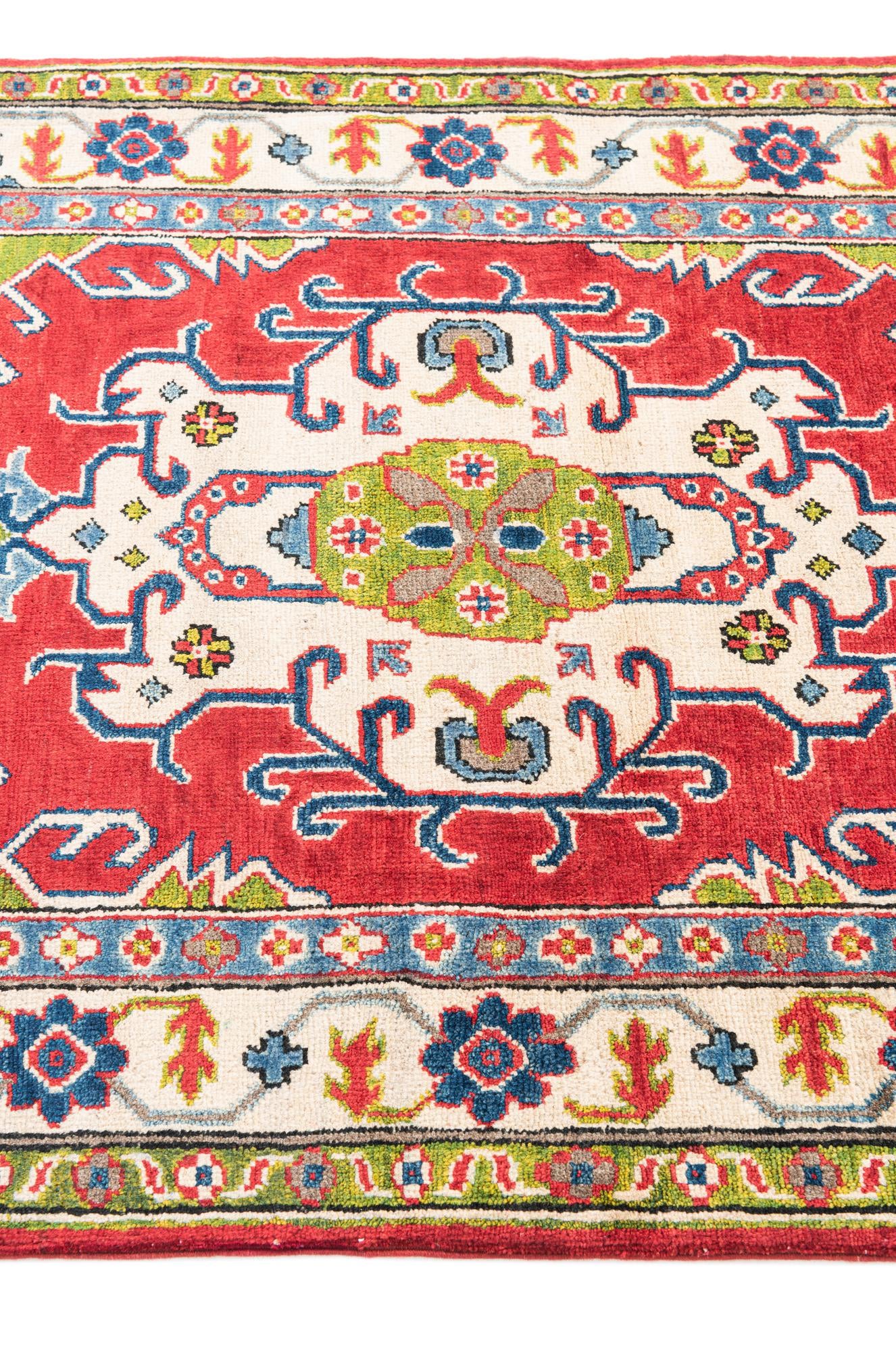 3' 3 x 5' Hand Knotted Kazak Rug