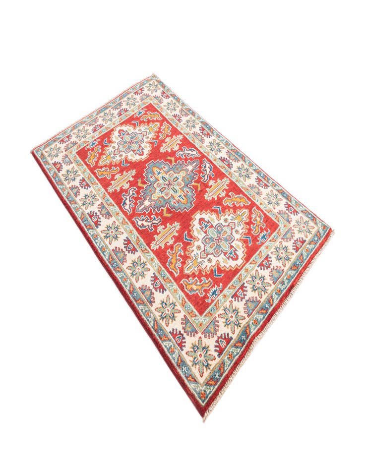 Detail image of 3' 3 x 5' 1  Hand Knotted Kazak Rug