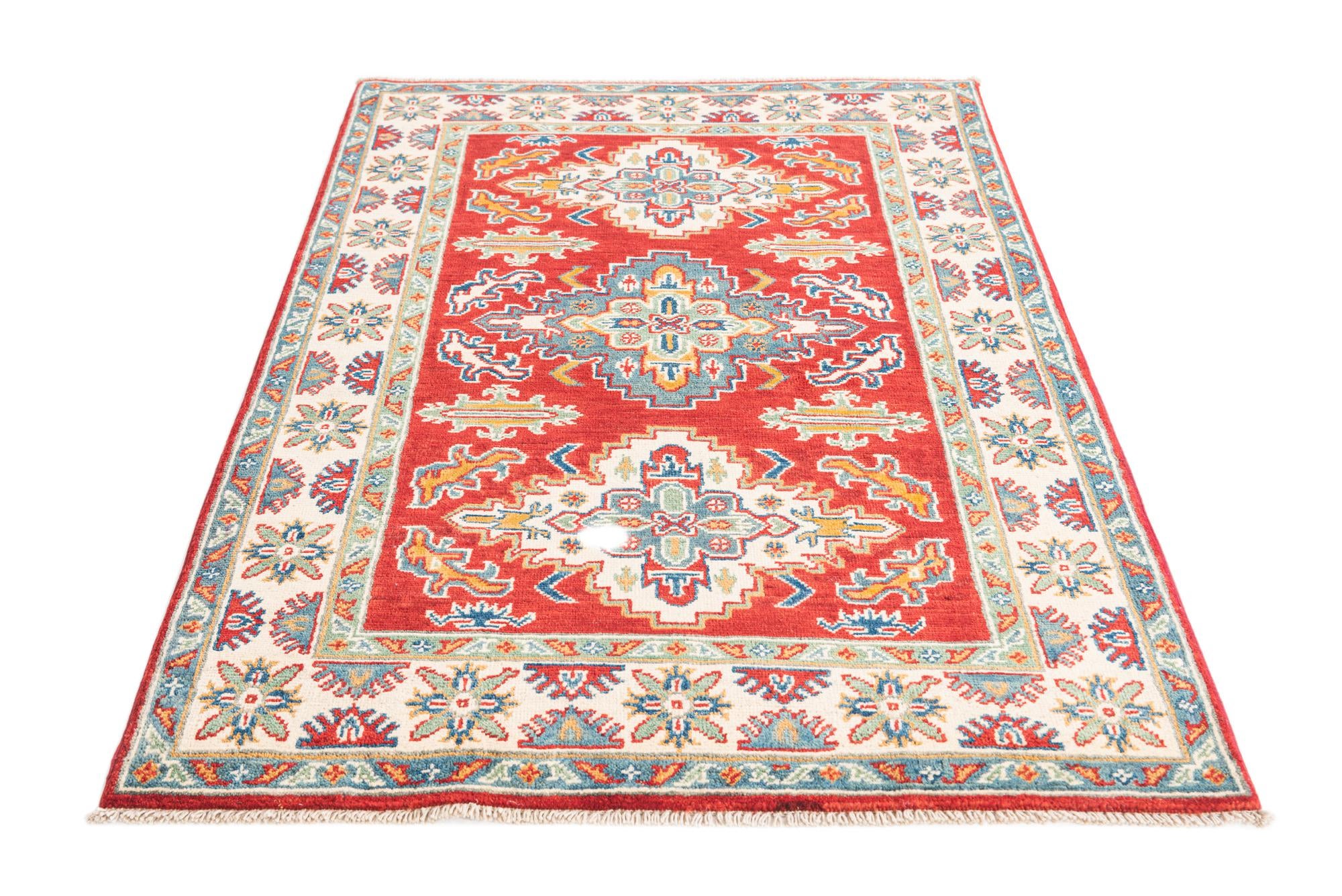 3' 3 x 5' 1 Hand Knotted Kazak Rug