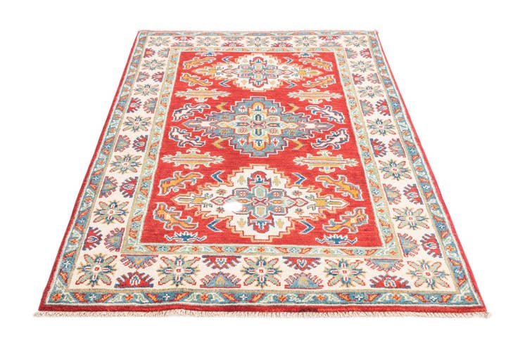 Detail image of 3' 3 x 5' 1 Hand Knotted Kazak Rug