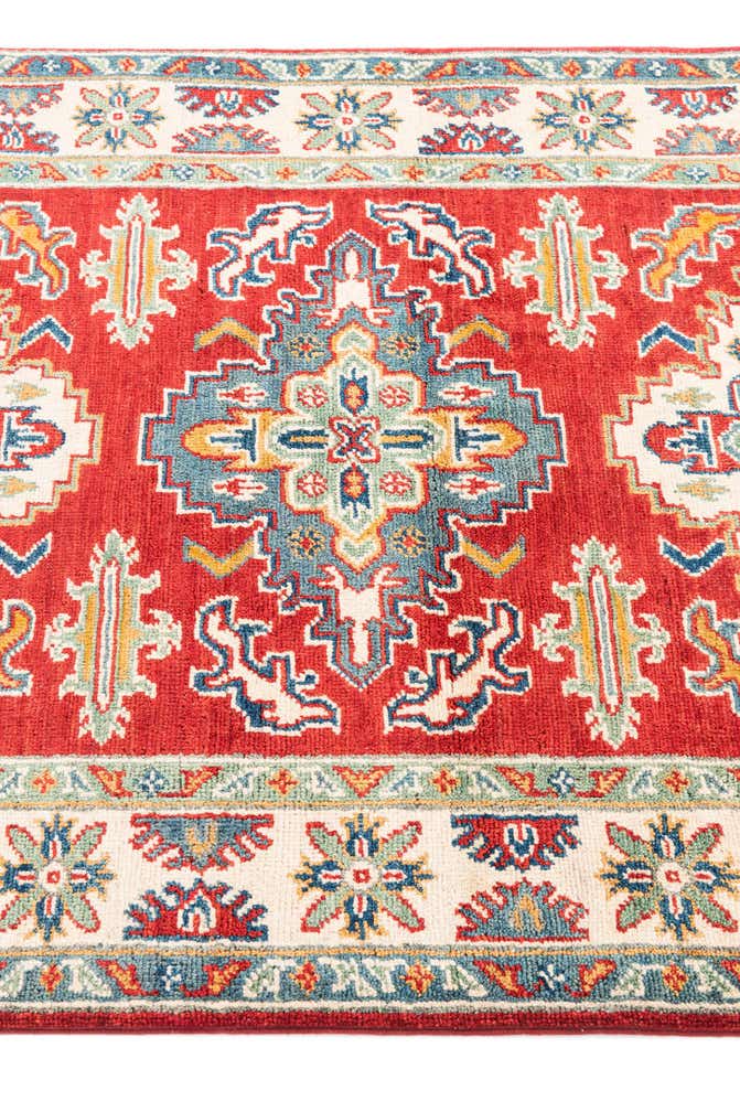 3' 3 x 5' 1 Hand Knotted Kazak Rug