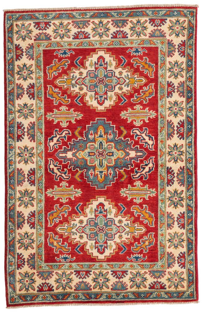 3' 3 x 5' 1 Hand Knotted Kazak Rug
