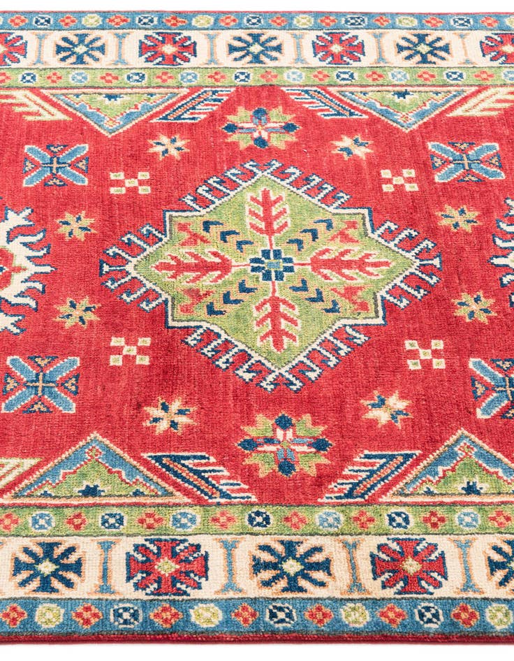 Detail image of 3' 3 x 4' 10  Hand Knotted Kazak Rug