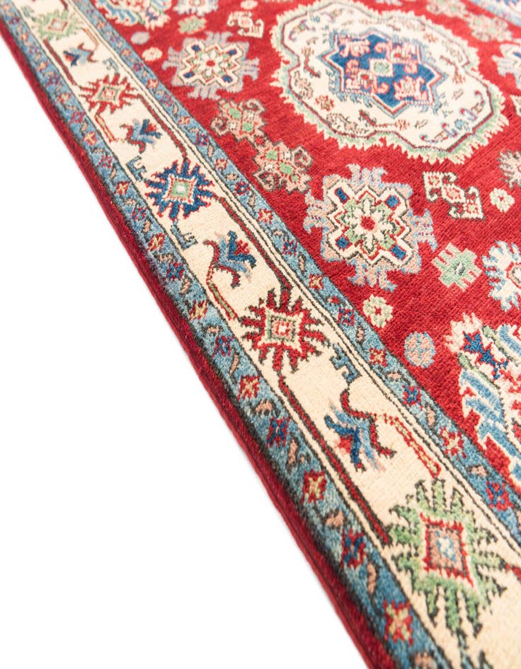 Detail image of 3' 2 x 5'  Hand Knotted Kazak Rug