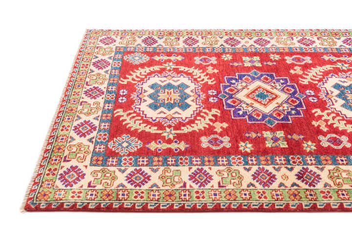 3' 4 x 5' 1 Hand Knotted Kazak Rug