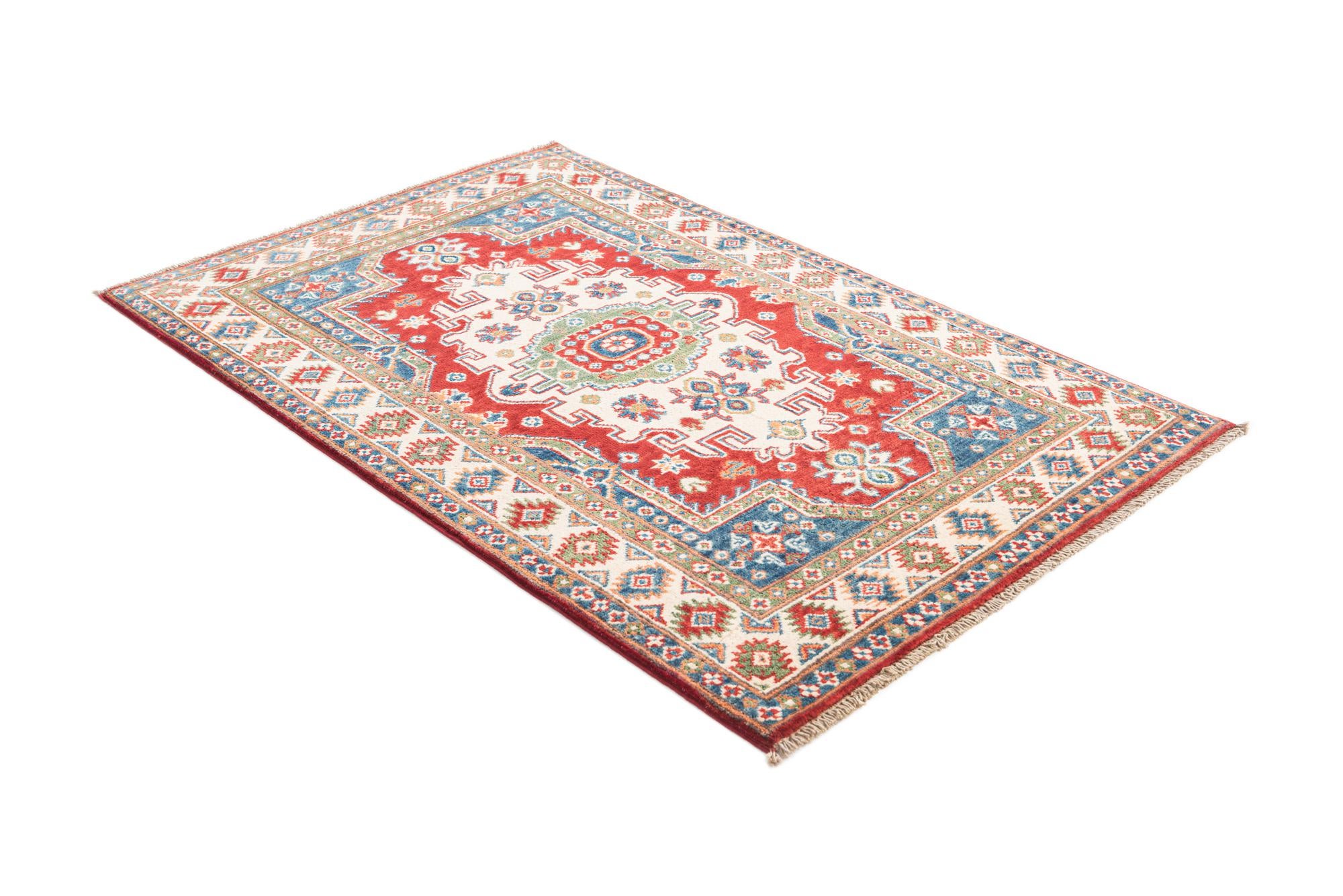 3' 2 x 5' 1 Hand Knotted Kazak Rug