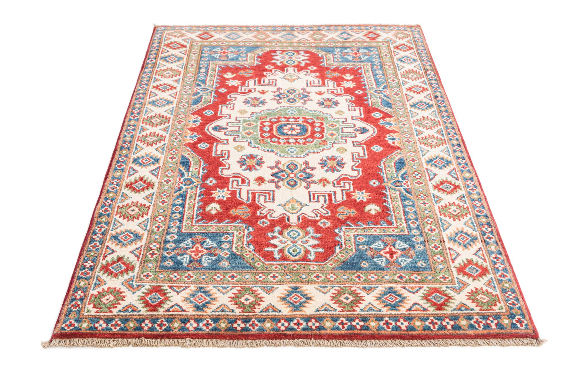 3' 2 x 5' 1 Hand Knotted Kazak Rug