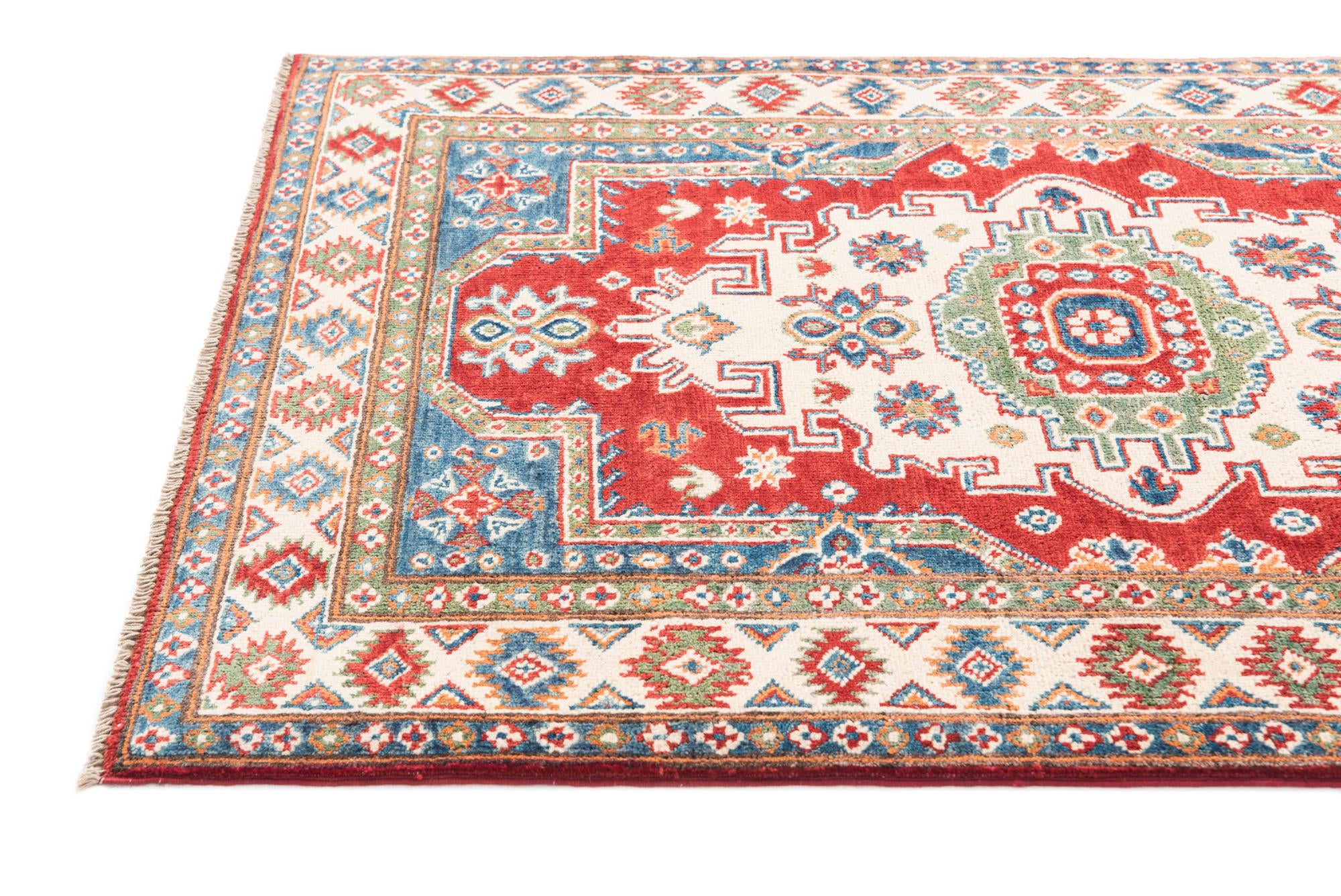 3' 2 x 5' 1 Hand Knotted Kazak Rug