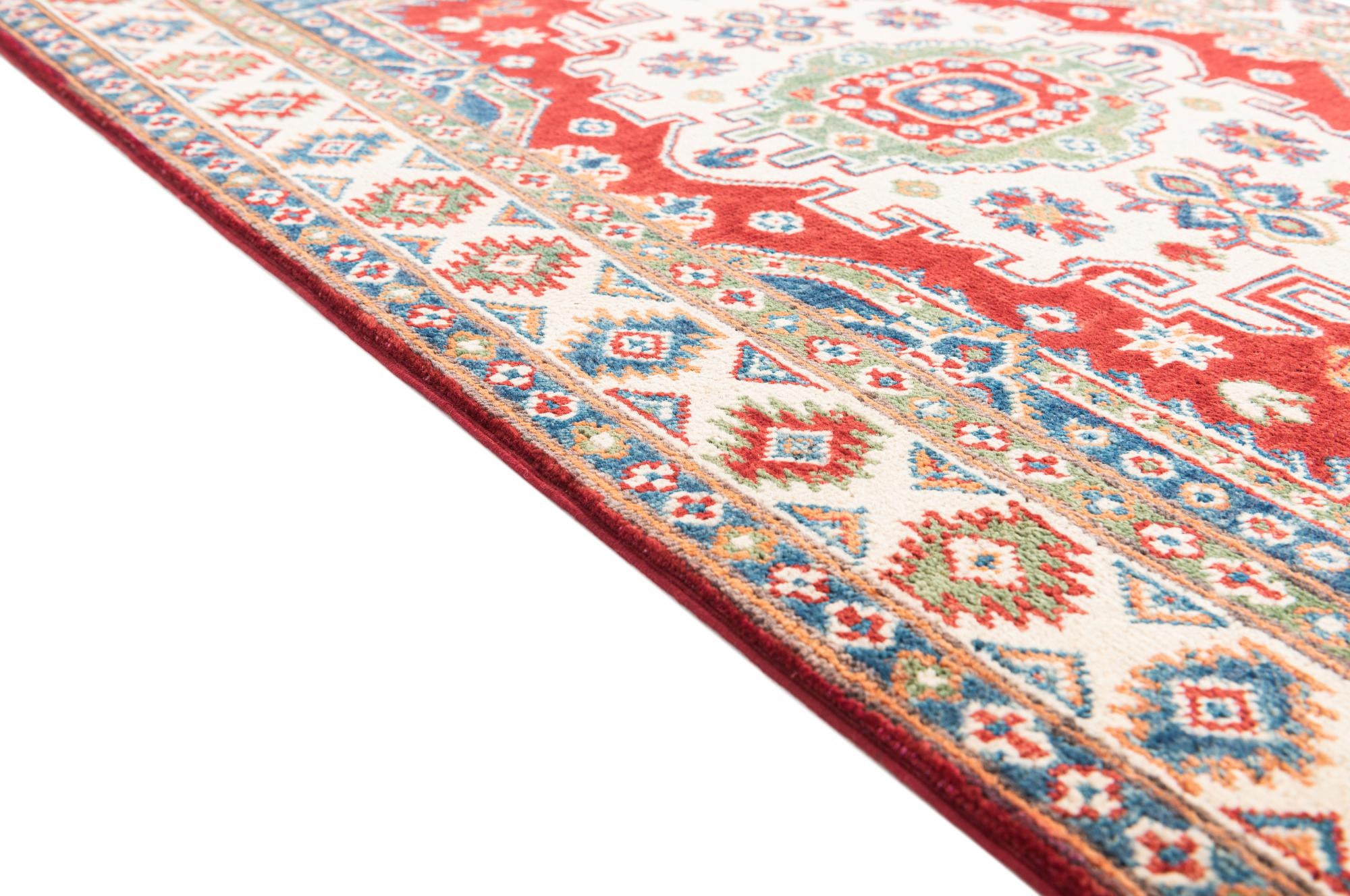 3' 2 x 5' 1 Hand Knotted Kazak Rug