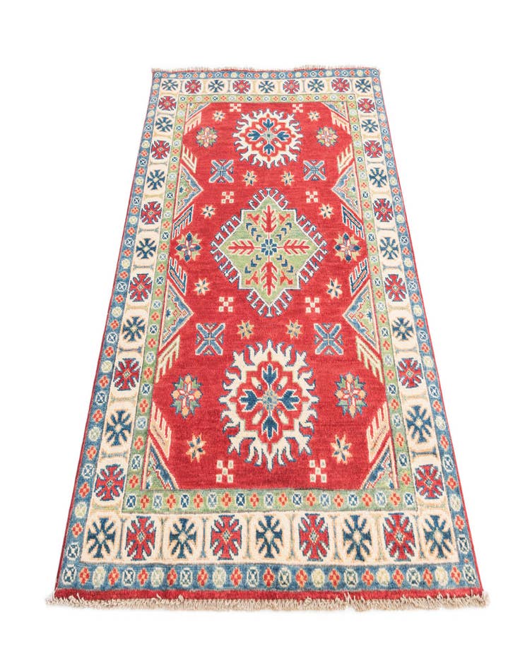 Detail image of 3' 3 x 5'  Hand Knotted Kazak Rug