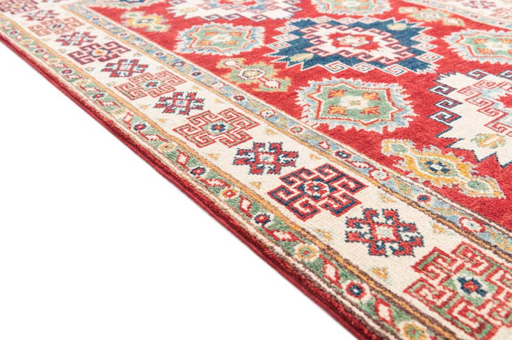 Detail image of 3' 3 x 5' Hand Knotted Kazak Rug