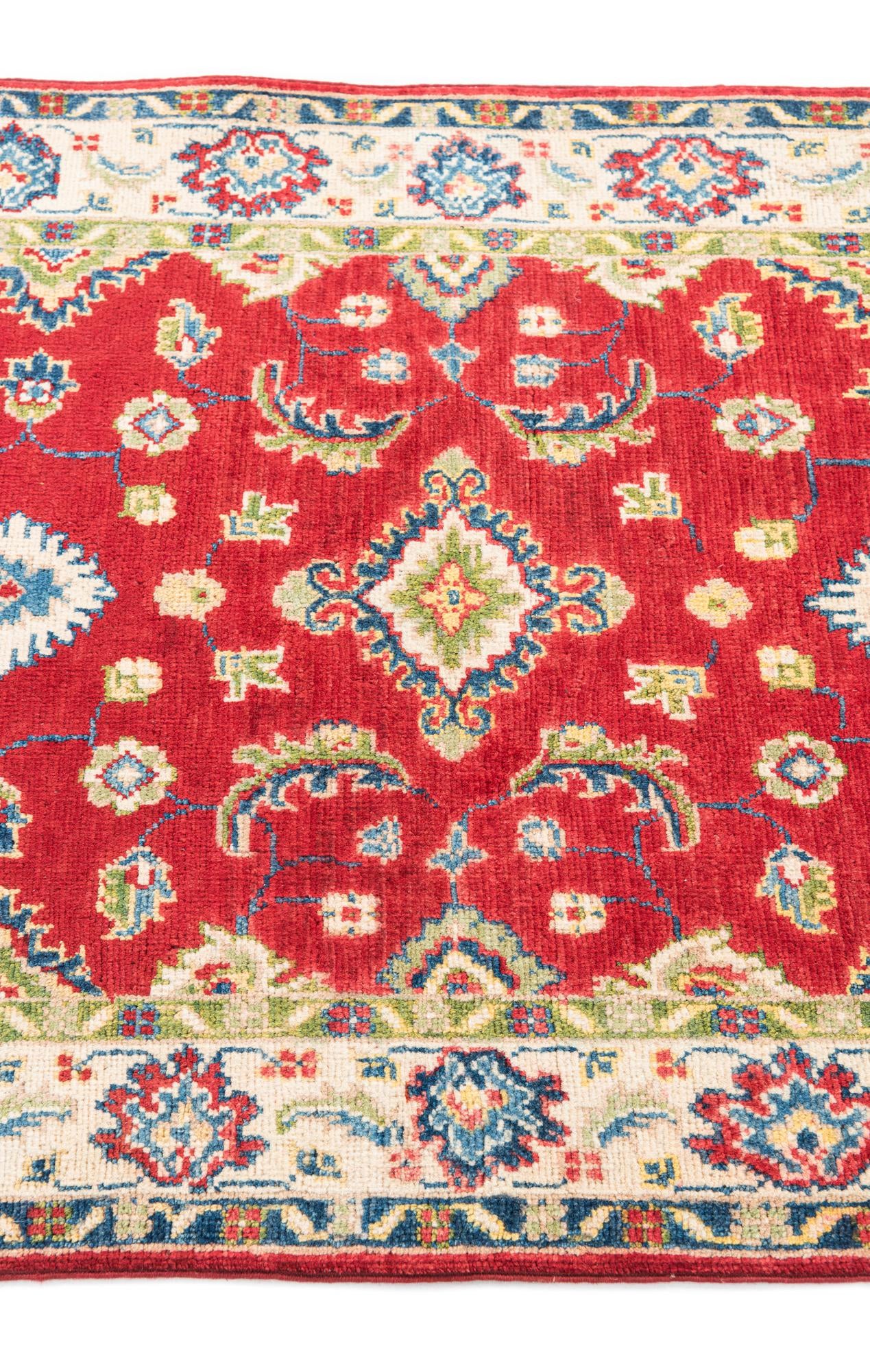 3' x 5' 2 Hand Knotted Kazak Rug