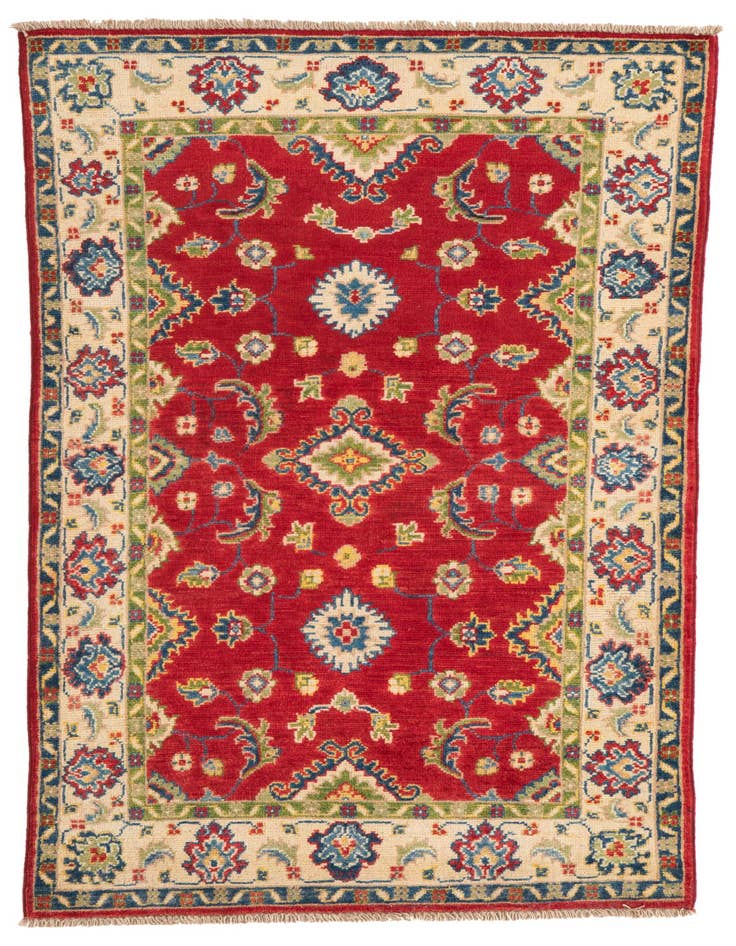 Detail image of 3' x 5' 2 Hand Knotted Kazak Rug