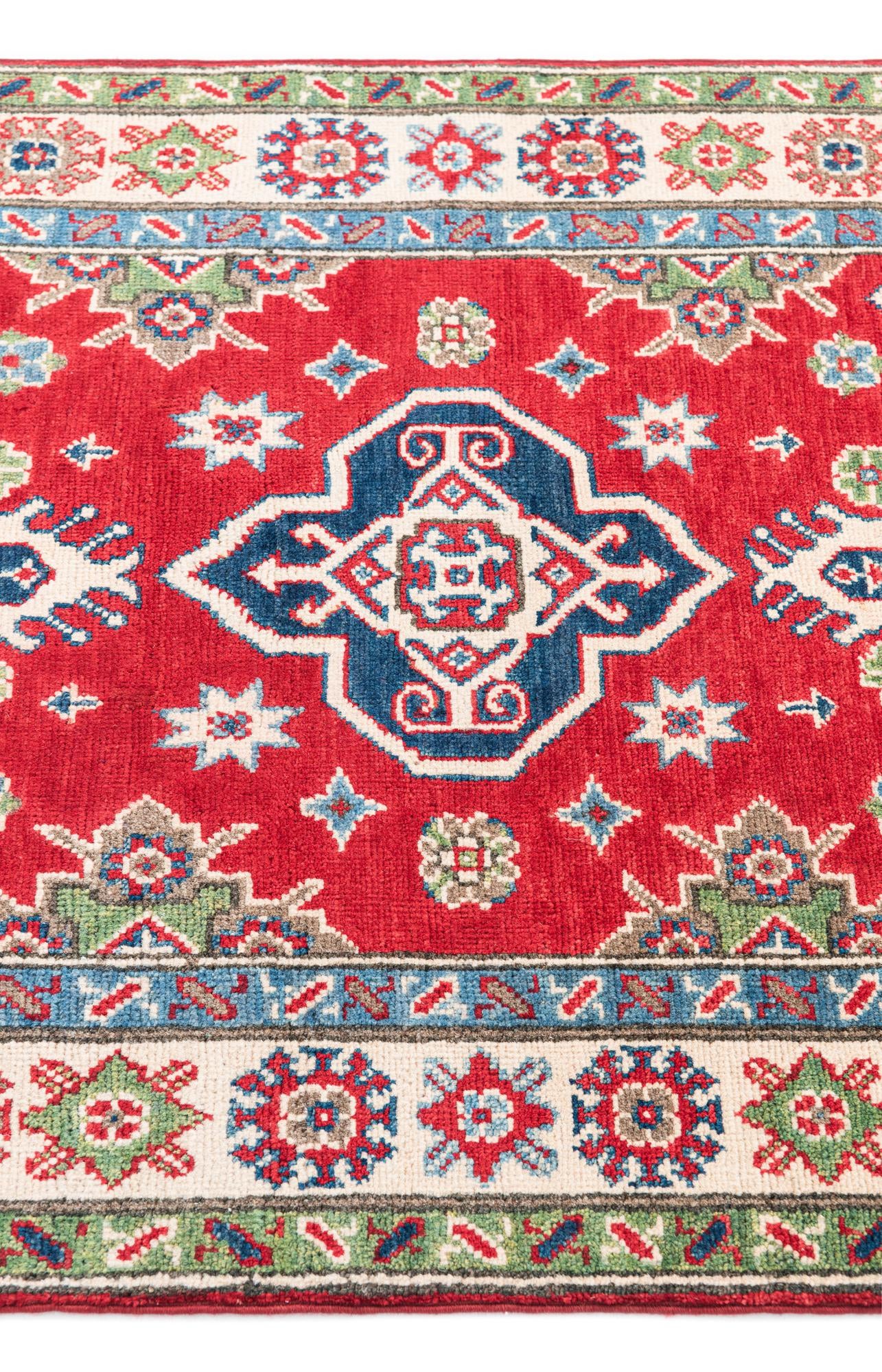 95cm x 160cm anudado a mano Kazak Alfombra