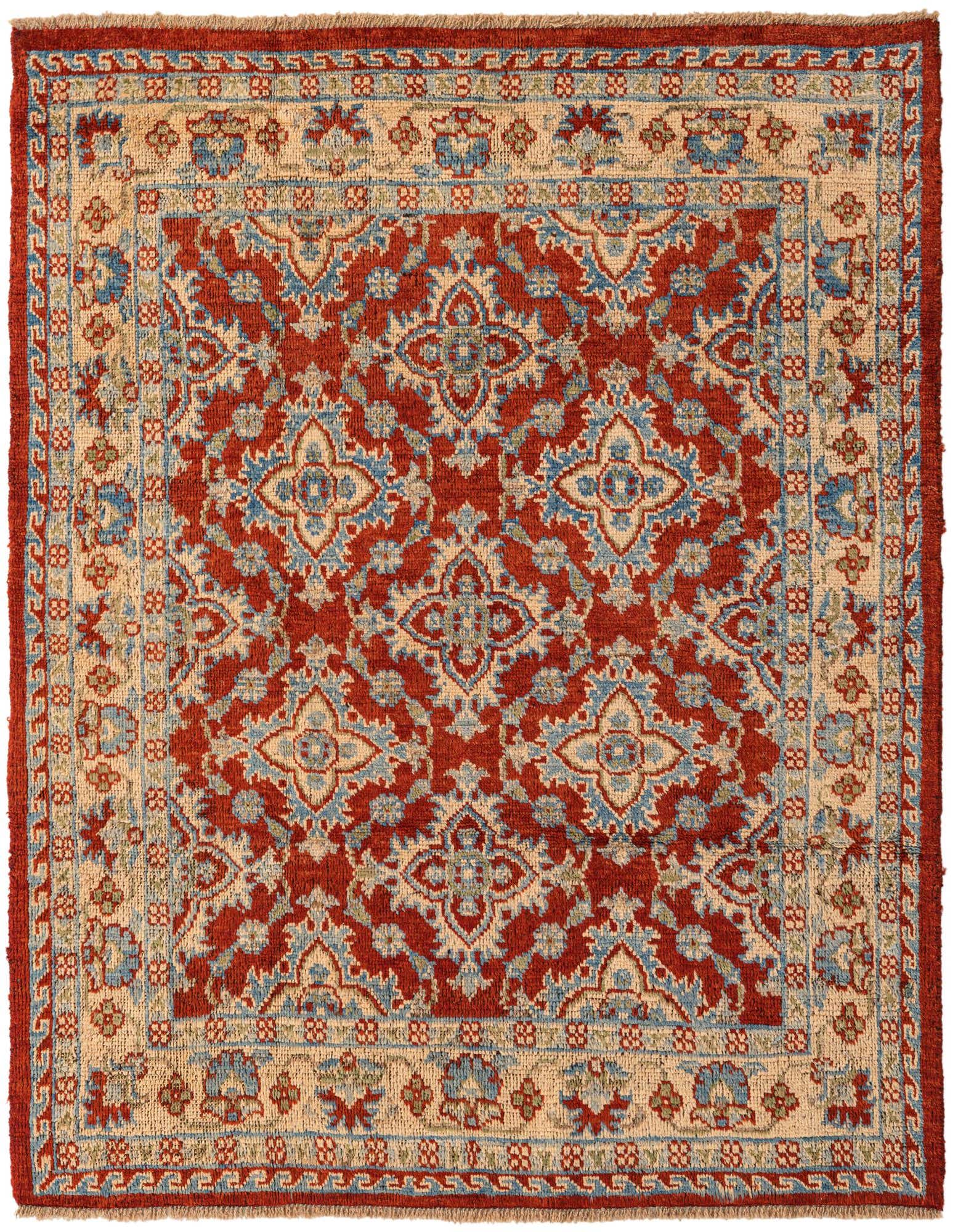 5' 2 x 6' 4 Hand Knotted Kazak Rug
