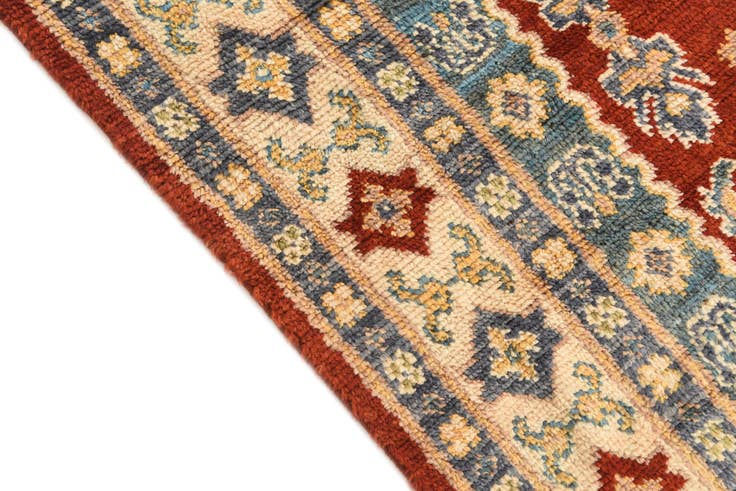 Detail image of 5' 6 x 8' 1 Hand Knotted Kazak Rug
