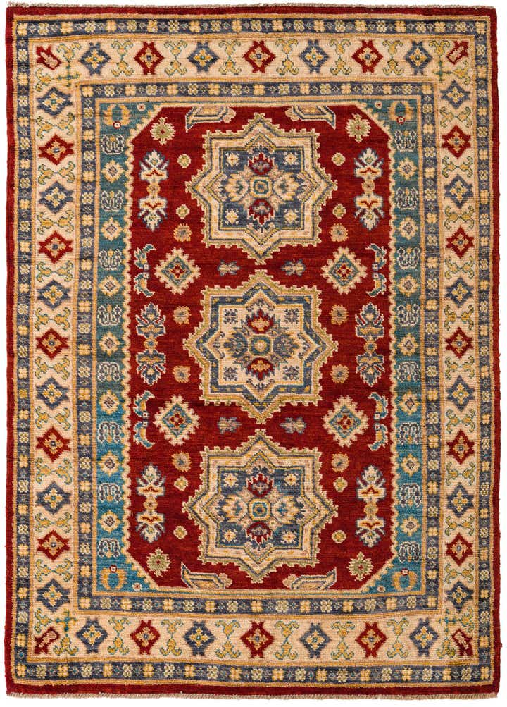 5' 6 x 8' 1 Hand Knotted Kazak Rug