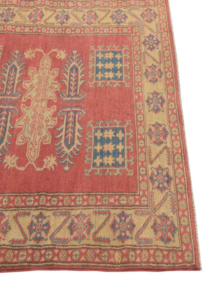 4' x 5' 8 Hand Knotted Kazak Rug