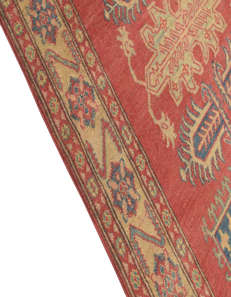 Detail image of 4' x 5' 8  Hand Knotted Kazak Rug