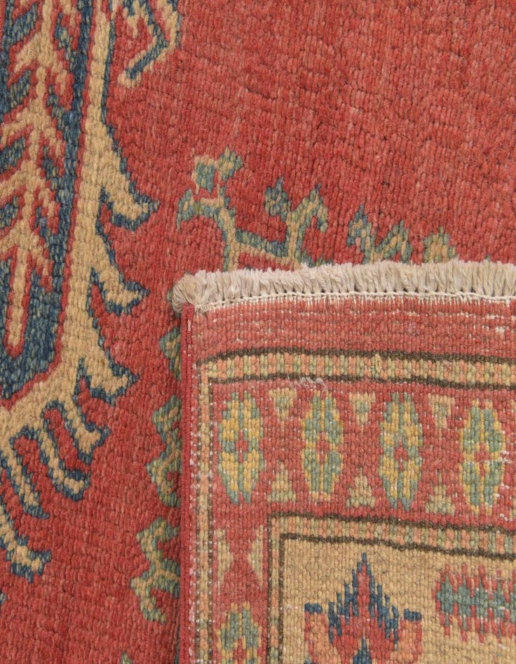 Detail image of 4' x 5' 8  Hand Knotted Kazak Rug