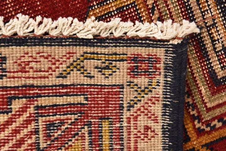 2' 8 x 4' 4 Hand Knotted Kazak Persian Wool Rug