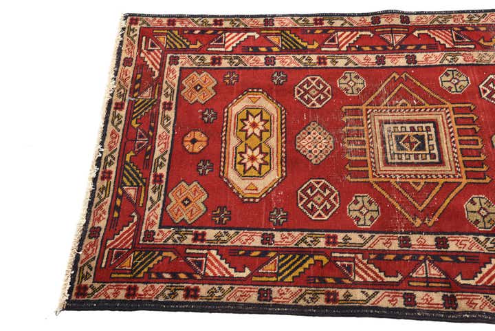 2' 8 x 4' 4 Hand Knotted Kazak Persian Wool Rug