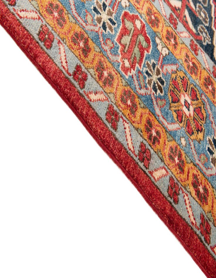 Detail image of 8' x 9' 10  Hand Knotted Kazak Rug