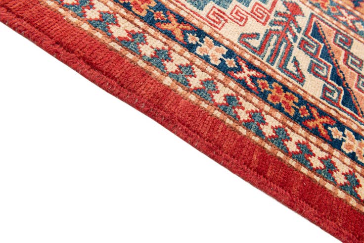 Detail image of 8' 3 x 11' 2 Hand Knotted Kazak Rug