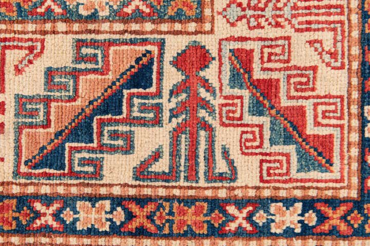 8' 3 x 11' 2 Hand Knotted Kazak Rug