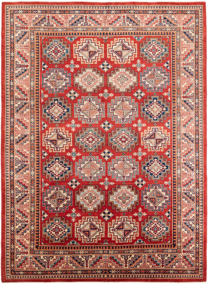 Detail image of 8' 3 x 11' 2 Hand Knotted Kazak Rug