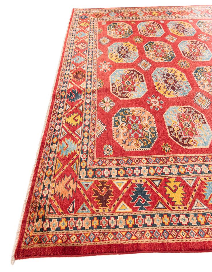 Detail image of 8' 2 x 11' 5  Hand Knotted Kazak Rug