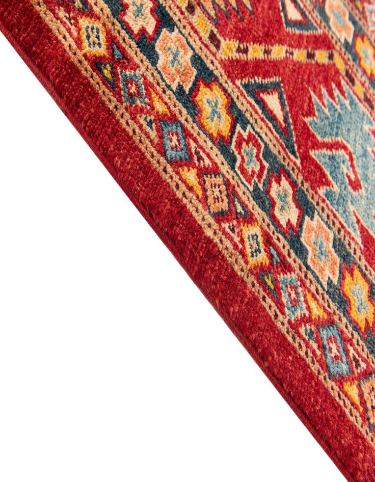 Detail image of 8' 2 x 11' 5  Hand Knotted Kazak Rug