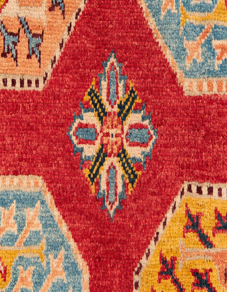 Detail image of 8' 2 x 11' 5  Hand Knotted Kazak Rug