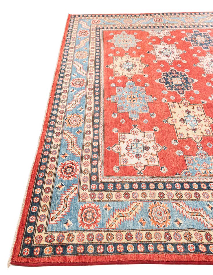 Detail image of 8' x 10'  Hand Knotted Kazak Rug