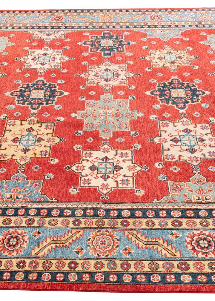 8' x 10' Hand Knotted Kazak Rug