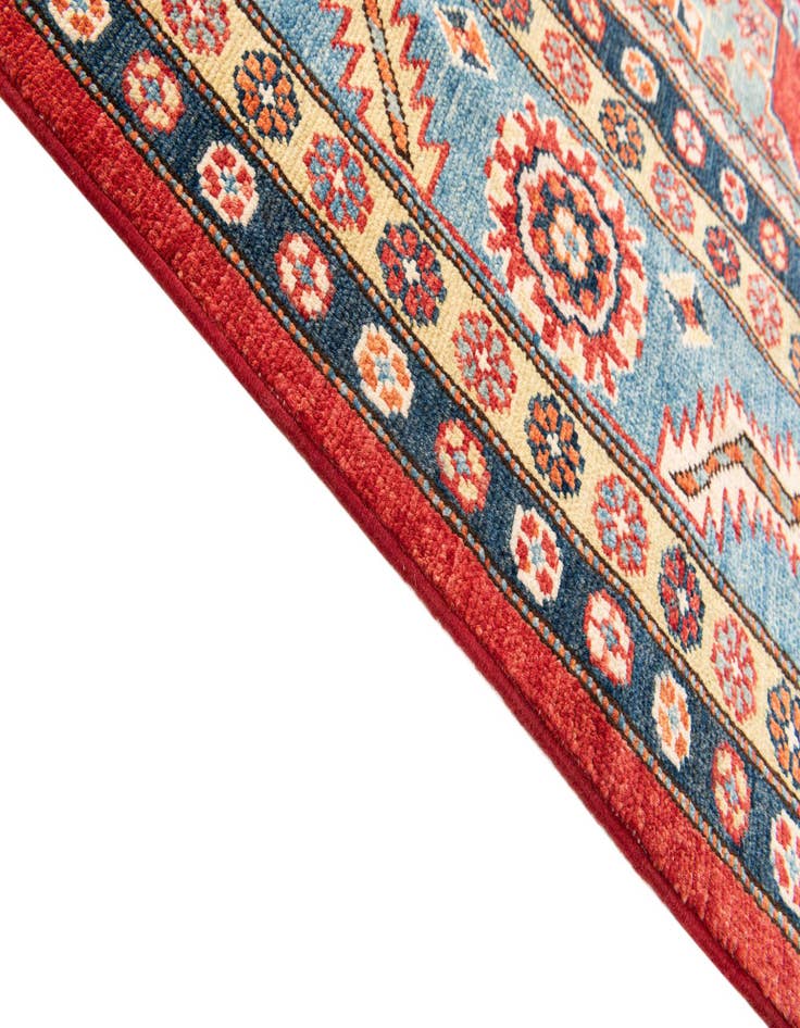 Detail image of 8' x 10' Hand Knotted Kazak Rug