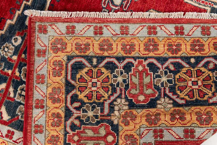 8' 1 x 9' 2 Hand Knotted Kazak Rug