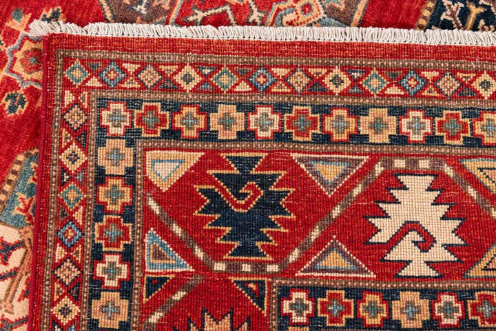 8' 3 x 9' 7 Hand Knotted Kazak Rug