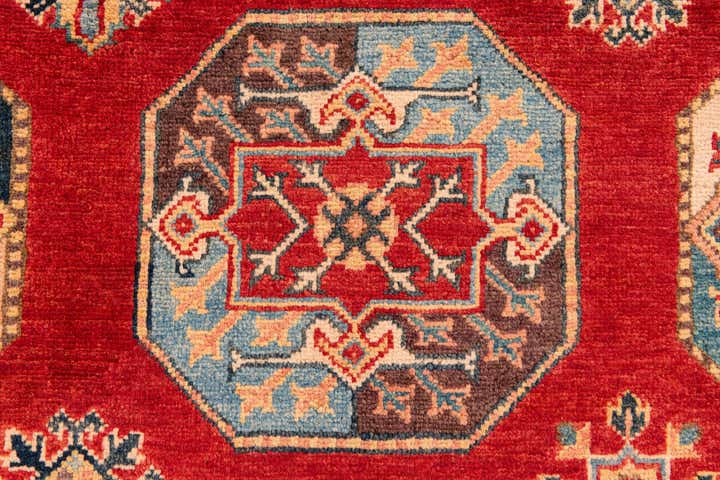 8' 3 x 9' 7 Hand Knotted Kazak Rug