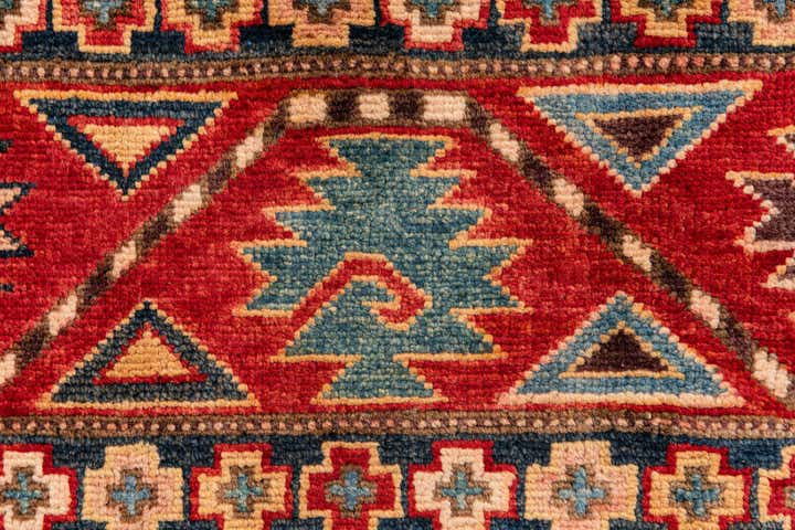 8' 3 x 9' 7 Hand Knotted Kazak Rug