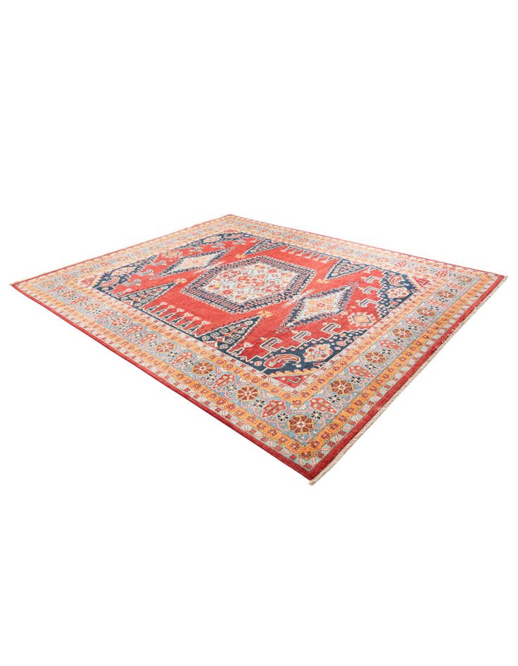 Detail image of 8' 3 x 9' 10 Hand Knotted Kazak Rug
