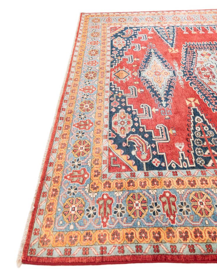 Detail image of 8' 3 x 9' 10  Hand Knotted Kazak Rug