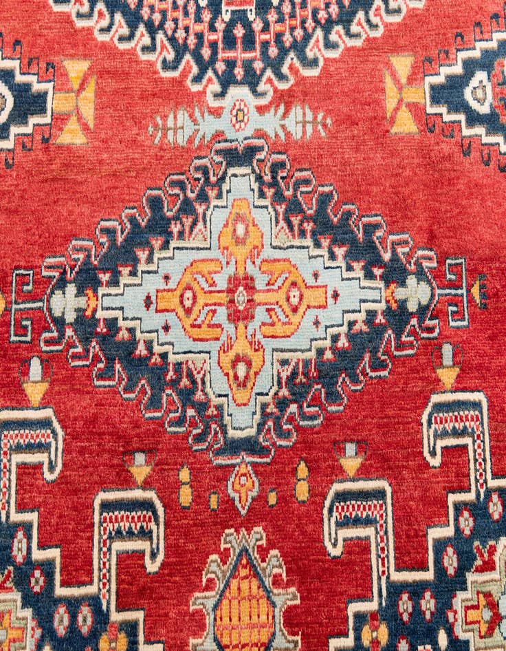 Detail image of 8' 3 x 9' 10  Hand Knotted Kazak Rug
