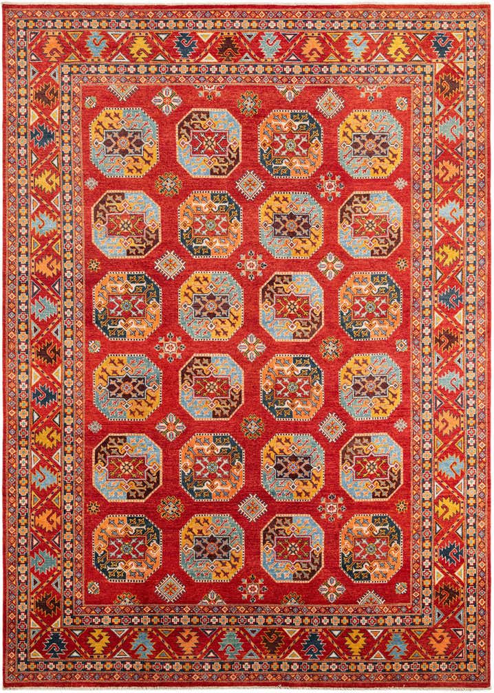 8' 3 x 11' 4 Hand Knotted Kazak Rug