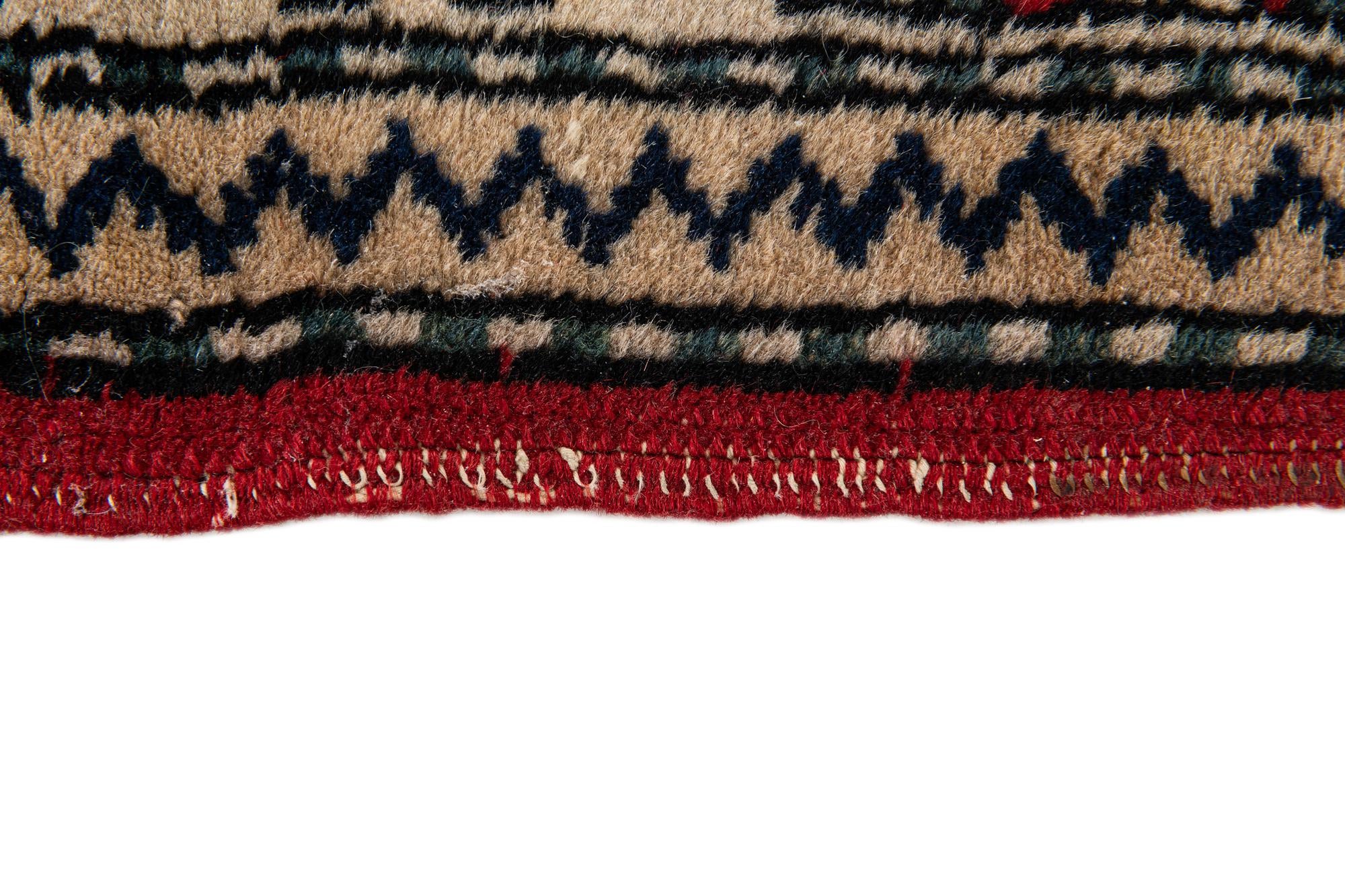 2' 11 x 5' 2 Hand Knotted Kazak Oriental Wool Rug