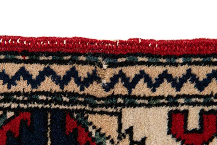 2' 11 x 5' 2 Hand Knotted Kazak Oriental Wool Rug