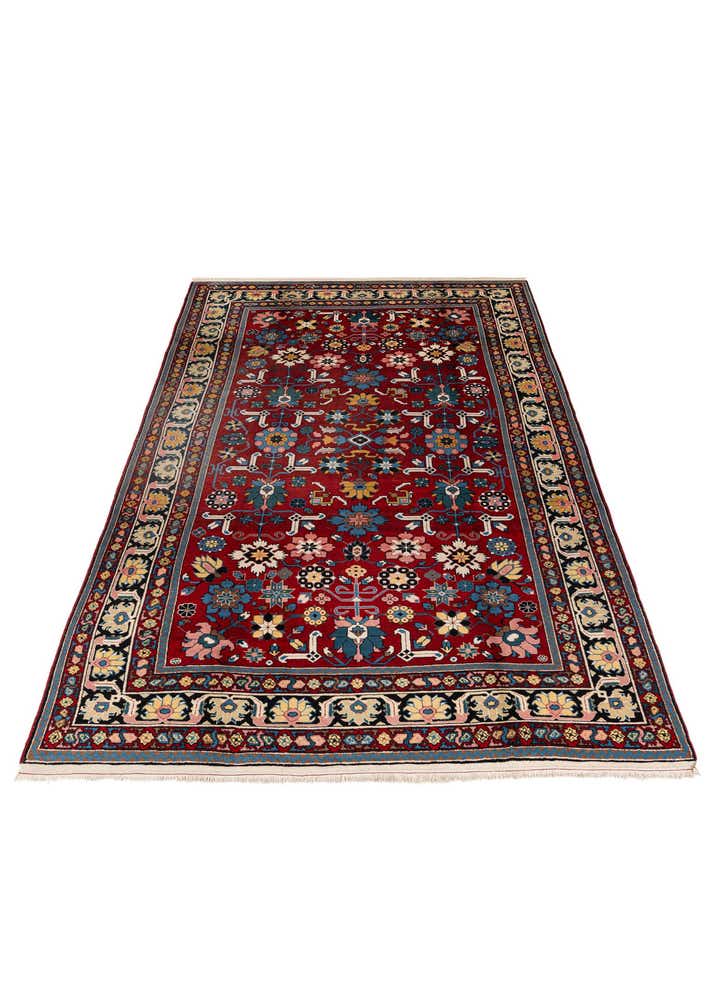 6' 2 x 10' 3 Hand Knotted Kazak Wool Rug